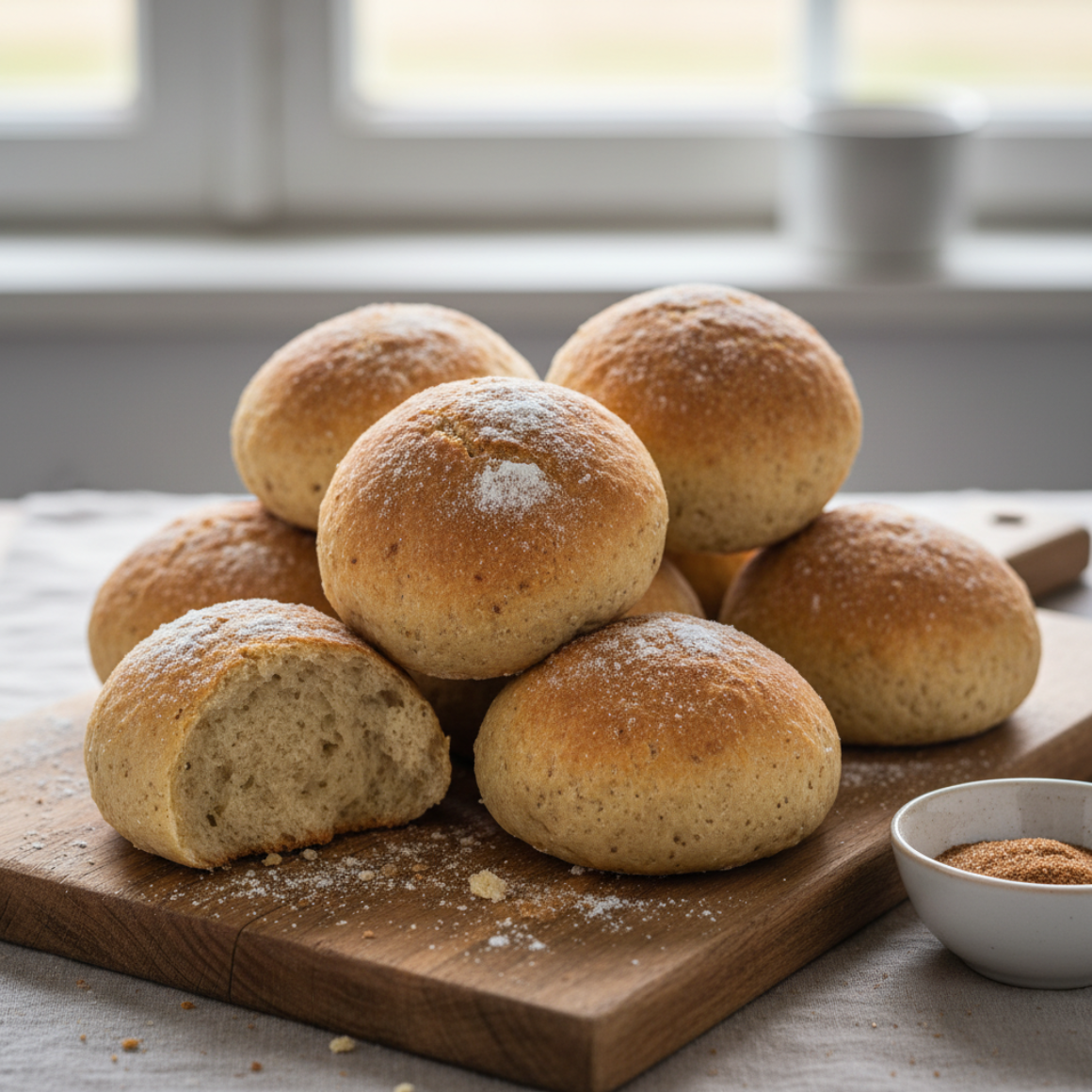 Quark-Öl-Teig-Brötchen