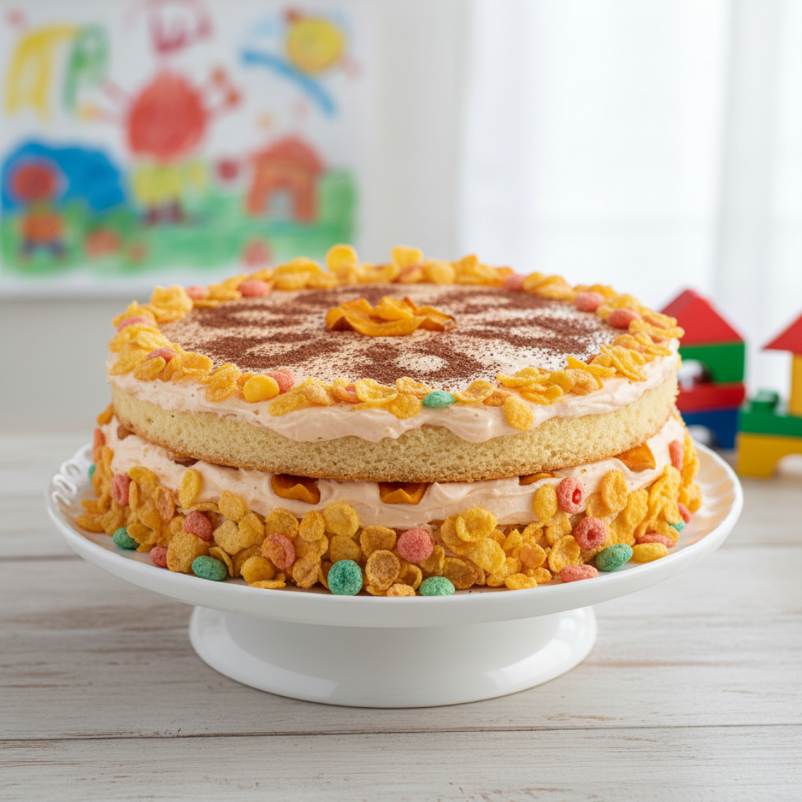 Pfirsich-Sahne-Torte