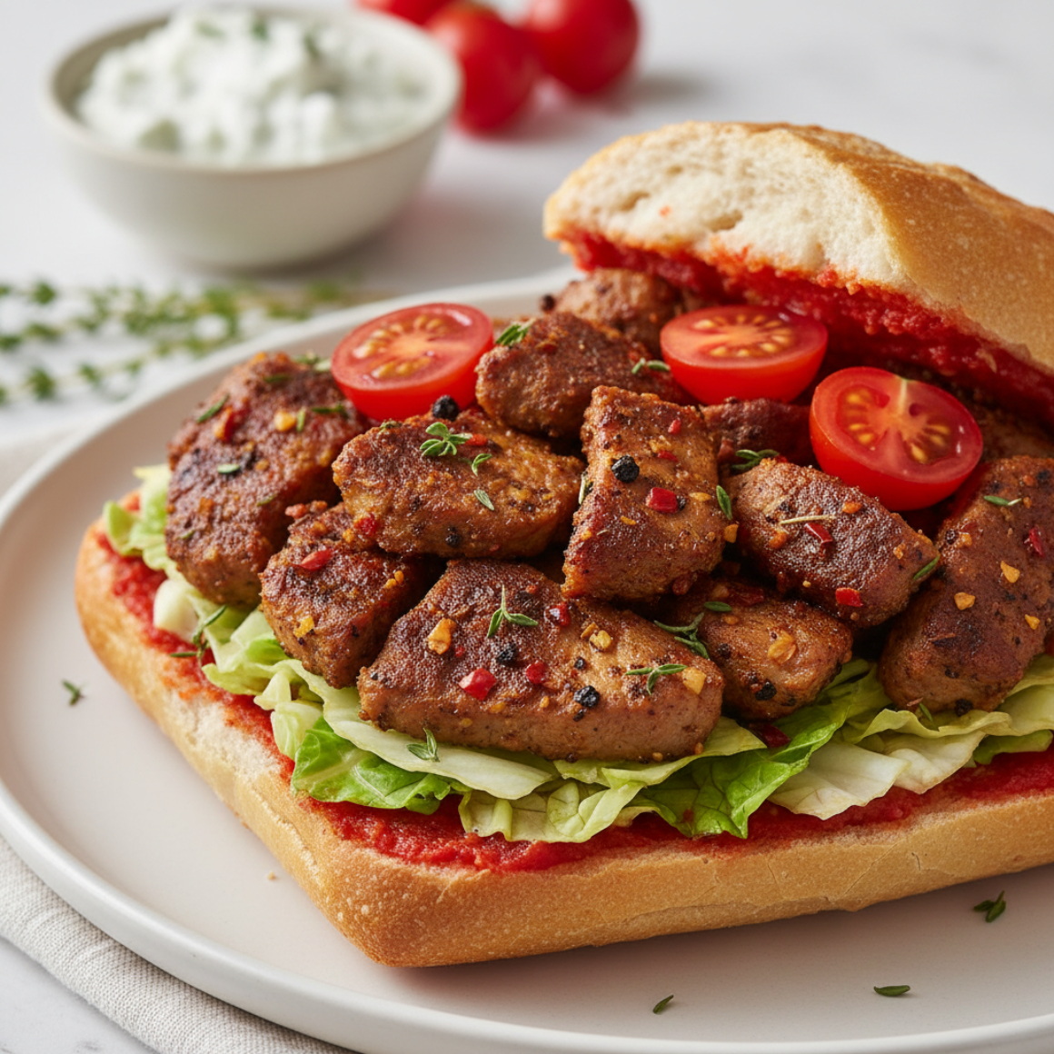 Gyros-Baguette