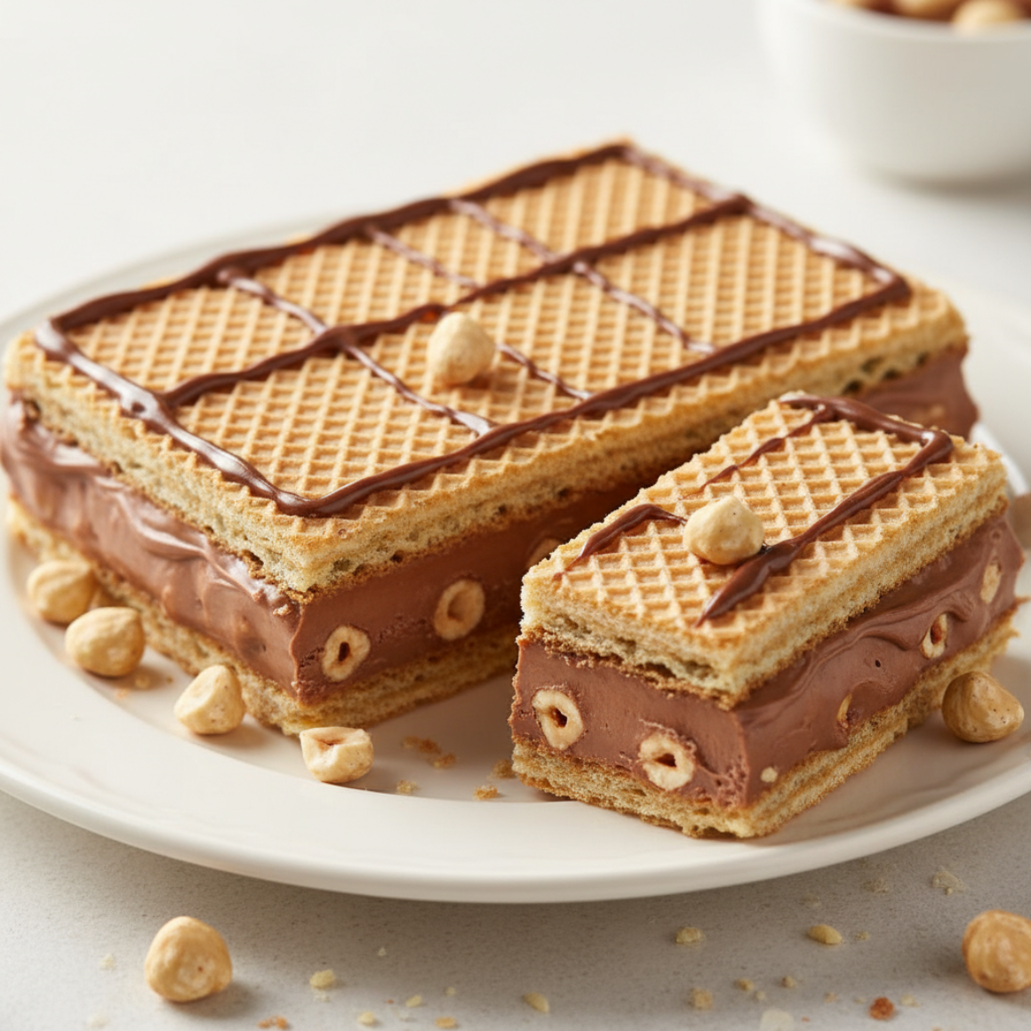 Riesen Hanuta Schnitte