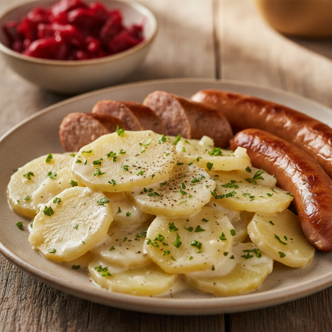 Rohmblättle (Rahmkartoffeln)
