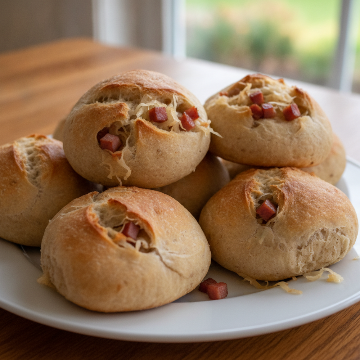 Sauerkrautbrötchen