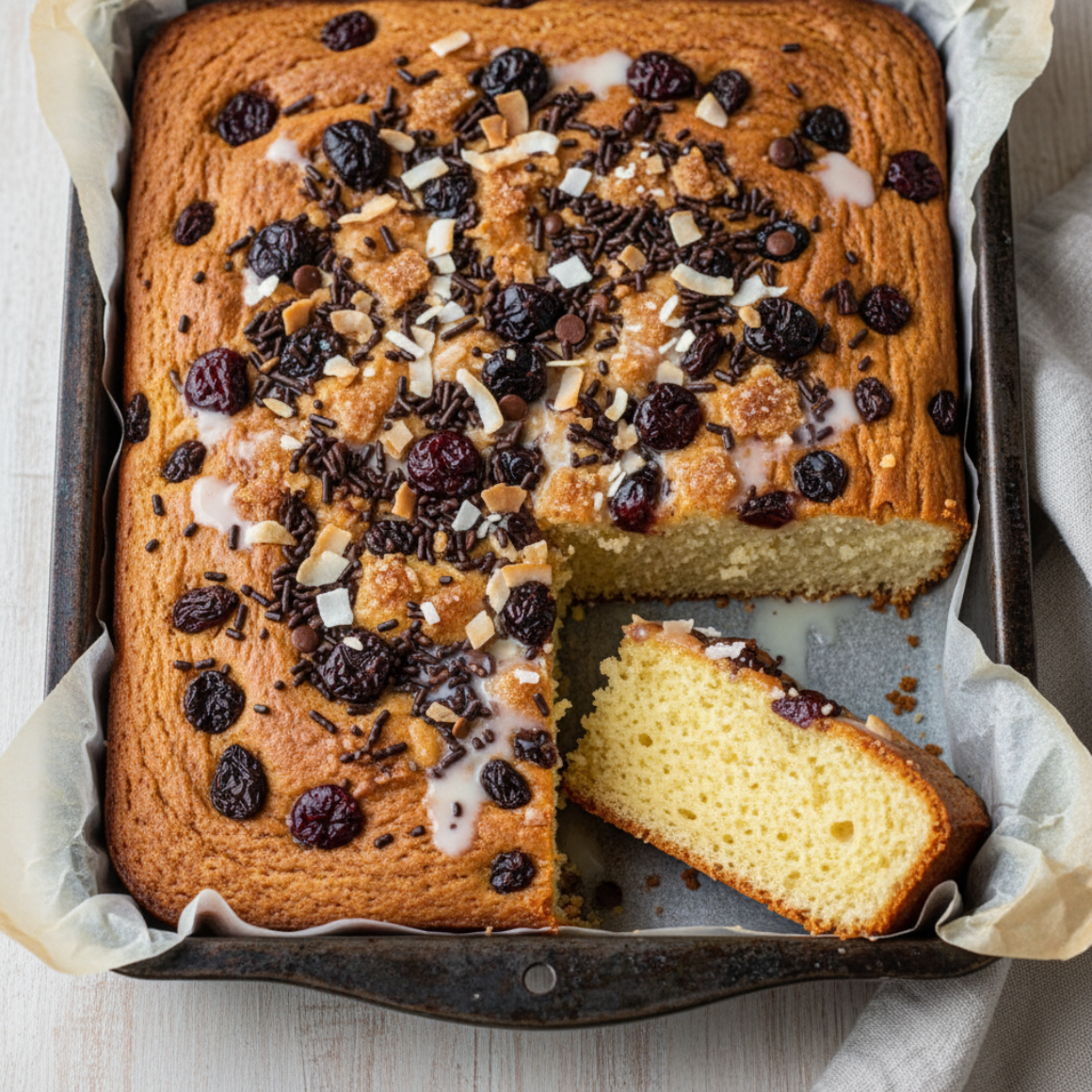 Schneller Buttermilchkuchen (vom Blech)