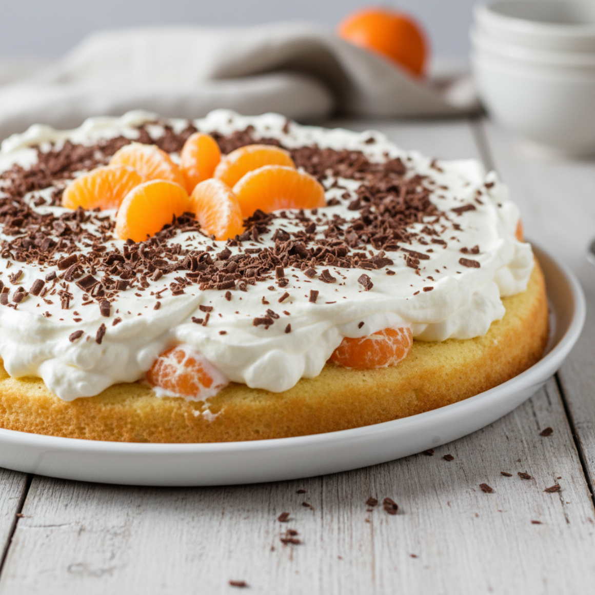 Schüttelkuchen (Mandarine oder Pfirsiche)