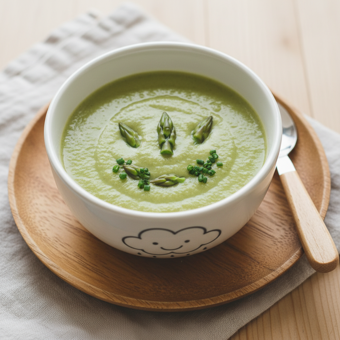 Spargelcremesuppe