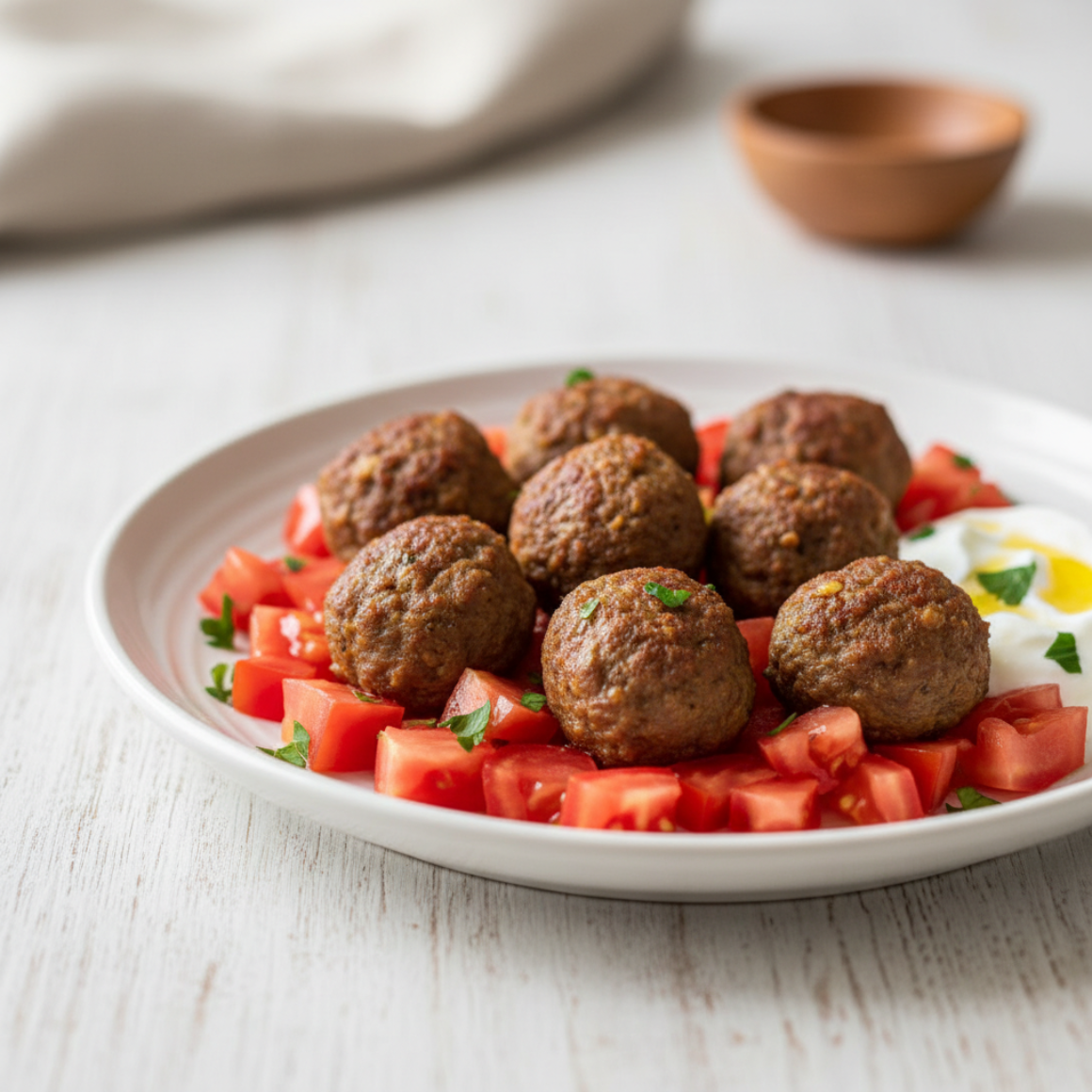 Türkische/arabische Frikadellen (Köfte)