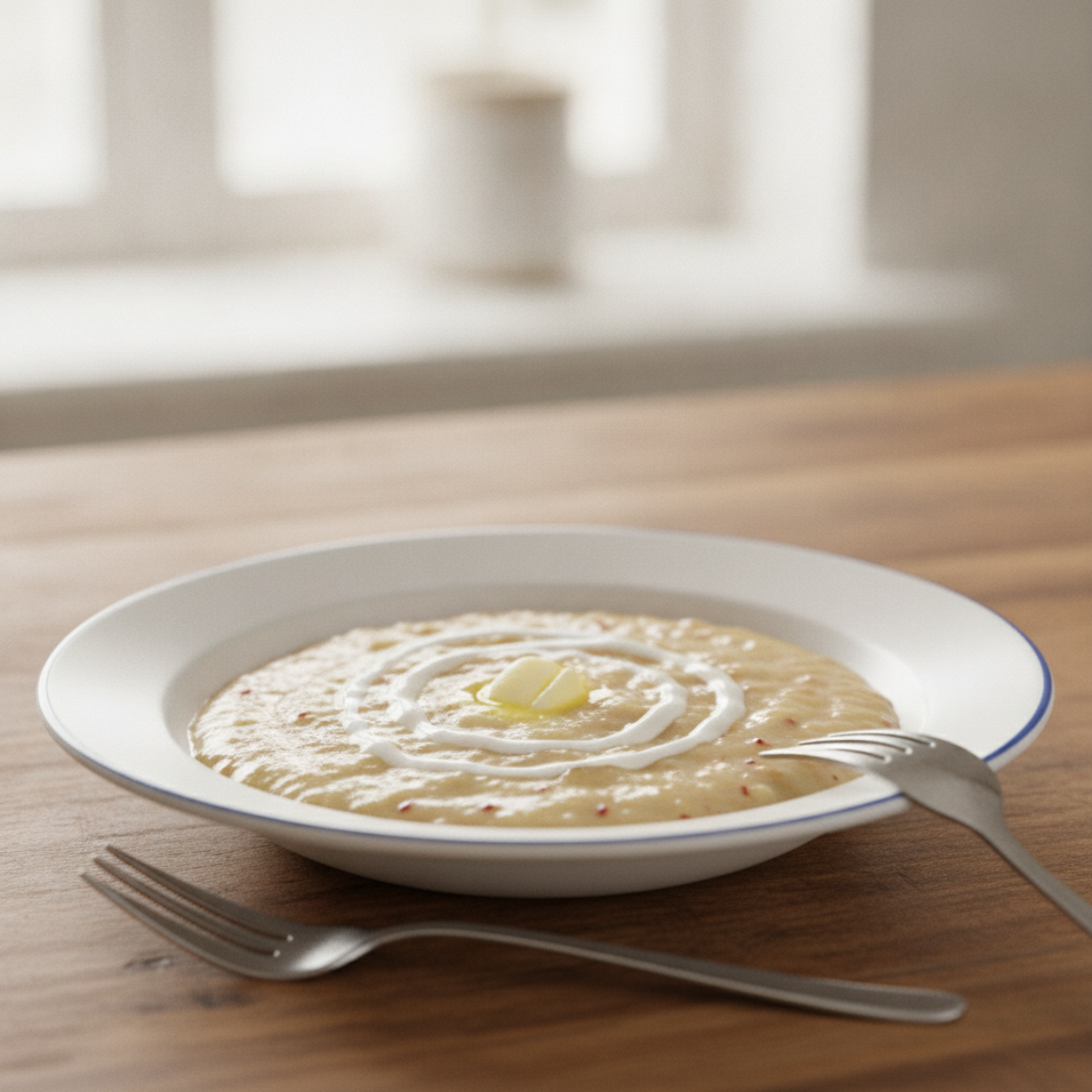 Zwieback-Apfel-Brei
