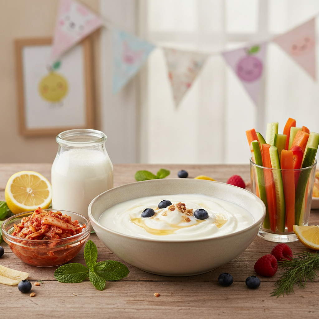 Fermentiert & Faszinierend: So gelingen gesunde Leckereien für starke Kinderbäuche